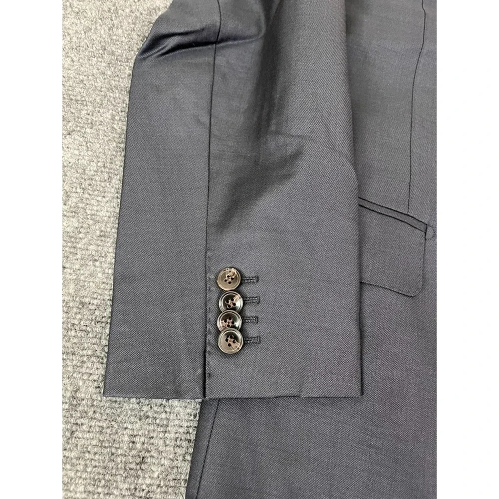 Suitsupply Perennial Vitali Barberis Napoli Navy Blue Blazer 100 % Wool Size‎ 50